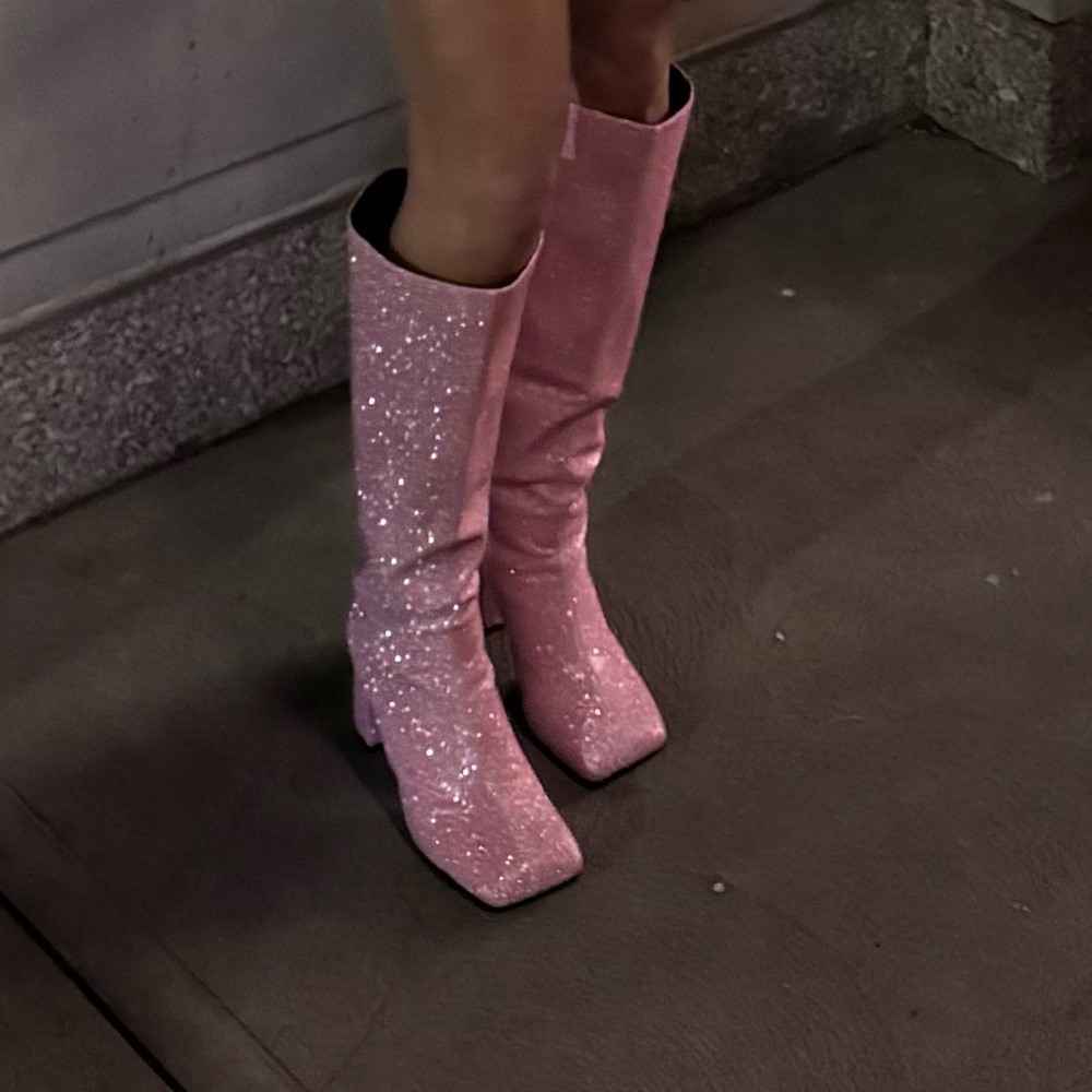 Pink Boots